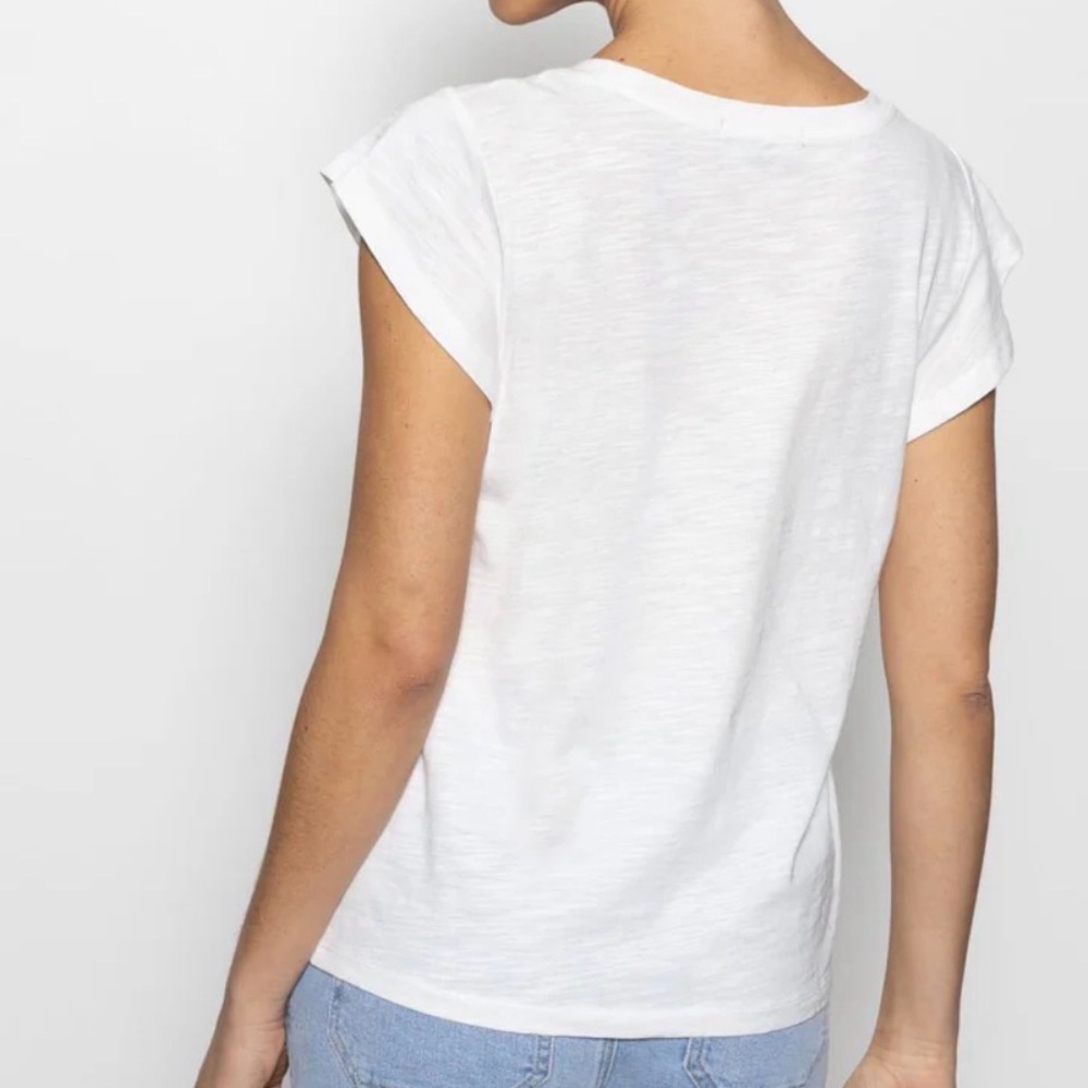 Sanctuary Westside White Tee Sz XXL - Picture 2 of 6